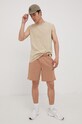 Jack & Jones szorty 12204637.Rubber brązowy SS22
