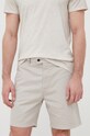 Tiger Of Sweden pantaloni scurti cu elastan gri T61891058