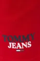 crvena Pamučne kratke hlače Tommy Jeans