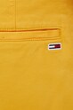 Tommy Jeans pantaloni scurti Scanton galben DM0DM13221.PPYY