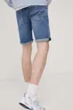 Rifľové krátke nohavice Tommy Jeans Scanton Bf0132  99% Bavlna, 1% Elastan