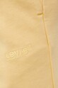 Levi's pantaloni scurti din bumbac galben A1062.0012