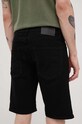 Oblečenie Rifľové krátke nohavice Produkt by Jack & Jones 12149626.Black čierna