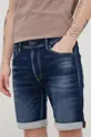 mornarsko plava Traper kratke hlače Produkt by Jack & Jones Muški