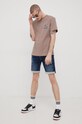Produkt by Jack & Jones szorty jeansowe 12208610.DarkBlueDe granatowy SS22