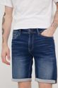 granatowy Produkt by Jack & Jones szorty jeansowe Męski
