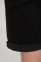 čierna Rifľové krátke nohavice Produkt by Jack & Jones