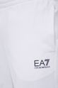 bílá Bavlněné šortky EA7 Emporio Armani
