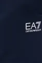 mornarsko modra Bombažne kratke hlače EA7 Emporio Armani