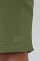 зелений Бавовняні шорти Jack Wolfskin