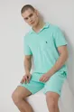 Pyžamové šortky Polo Ralph Lauren zelená