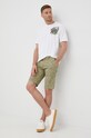 Pamučne kratke hlače Pepe Jeans Mc Queen Short Garden PM800925.684 zelena SS22