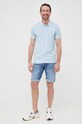 Rifľové krátke nohavice Pepe Jeans Callen Short PM800933GU7.000 modrá SS22