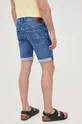 Rifľové krátke nohavice Pepe Jeans Hatch Short  90% Bavlna, 2% Elastan, 8% Polyester