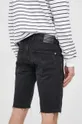 Rifľové krátke nohavice Pepe Jeans Stanley Short Destroy  100% Bavlna