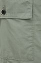 hnedozelená Bavlnené šortky Sisley