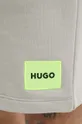 серый Хлопковые шорты HUGO
