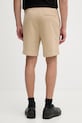 Oblačila HUGO trenirka kratke hlače moške bombažne Diz222 50466196 bež