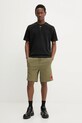 HUGO szorty bawełniane Diz222 50466196 zielony AA00