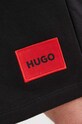 Bavlněné šortky HUGO 50466196 černá