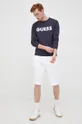 Pamučne kratke hlače United Colors of Benetton bijela