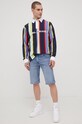 Wrangler szorty jeansowe W15VYL29R niebieski SS22