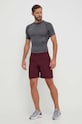 Under Armour szorty treningowe 1370388 bordowy AW23