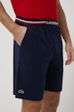 Lacoste szorty GH3448 dzianina granatowy GH3448