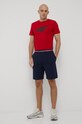 Lacoste pantaloni scurti GH3448 bleumarin SS22