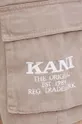 бежевый Хлопковые шорты Karl Kani