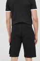 čierna Bavlnené šortky Calvin Klein Jeans