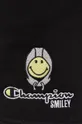 black Champion shorts CHAMPION X SMILEY