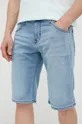 Kratke hlače iz jeansa Mustang Chicago Shorts Z modra