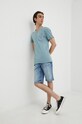 Mustang szorty jeansowe Michigan Short 1012942.5000.313 niebieski SS22