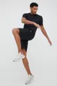 μαύρο Σορτς προπόνησης Calvin Klein Performance Modern Sweat