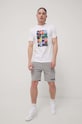 Ellesse szorty Silvan Fleece Short SHF09162 szary SS23