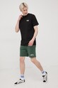 Памучен къс панталон Unfair Athletics UNFR22.009 зелен SS22