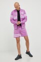 Unfair Athletics pantaloni scurti UNFR22.088 violet SS22