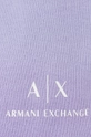 fialová Bavlnené šortky Armani Exchange