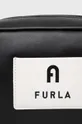 Kožená kabelka Furla Iris Mini čierna