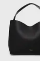 μαύρο Δερμάτινη τσάντα Furla