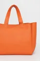 πορτοκαλί Δερμάτινη τσάντα Patrizia Pepe