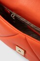Kožená kabelka Patrizia Pepe CB0084.L006 oranžová