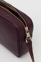 Kožená kabelka Patrizia Pepe CB8985.L001 burgundské
