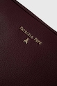 Kožená kabelka Patrizia Pepe burgundské CB8985.L001
