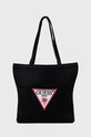 Чанта Guess щампа черен E2GZ06.KB2C0