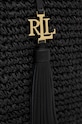 Τσάντα Lauren Ralph Lauren μαύρο 431818856002
