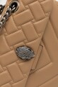 Kurt Geiger London torebka skórzana 1470448109 beżowy SS22