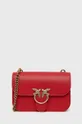 crvena Kožna torbica Pinko Ženski
