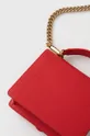 κόκκινο Pinko - Δερμάτινη τσάντα